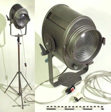 Projecteur CREMER 1000W-1 kW sur pied, lentille Fresnel, modifié halogène, BE