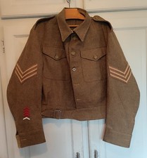 Battledress Anglais Pattern 40 - British Army WW2  100% original Grande taille