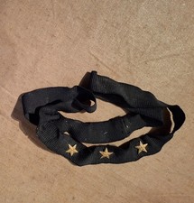 BANDEAU OBSOLETE COLLECTION  DE CASQUETTE ANCIENNE 3 ÉTOILES ORIGINAL