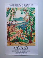 Robert Savary Affiche Expo