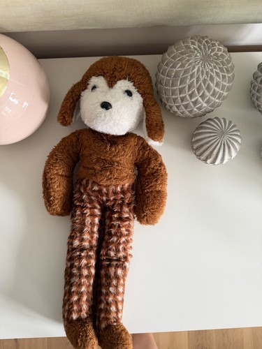 Peluche ancienne chien - ancienne, boulgom