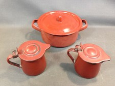 Lot 3 gamelles en métal