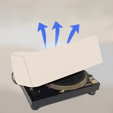 Ancien Housse Lecteur Enregistreur Housse Anti Poussière Équipement Audio Mais