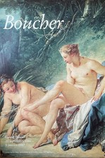 BOUCHER ANCIENNE AFFICHE 1986 GRAND PALAIS PARIS 40 x 60 cm