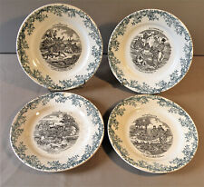 4 ASSIETTES PARLANTES