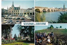 AUTOMOBILE  - LIBOURNE -  voiture Renault 4 CV - Citroen 3 CV - 2 CV - Peugeot