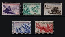 LVF n°6 à 10 ** Neufs sans