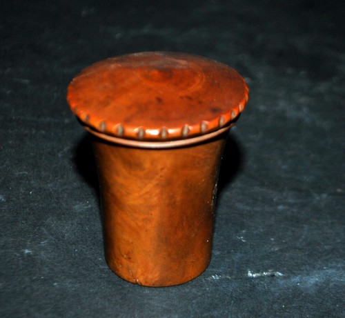 Boite ancienne écrin buis - en,