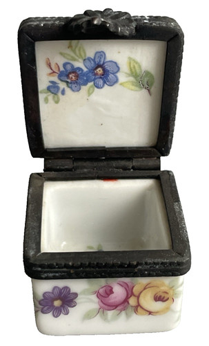 Boîte miniature porcelaine - boîte,