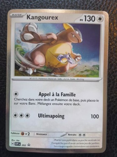 Carte pokémon kangourex - pokémon,