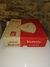 Ancienne  boite vintage pour horloge murale Vedette