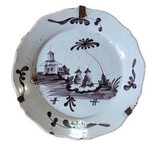 Assiette XVIIIe Faïence La