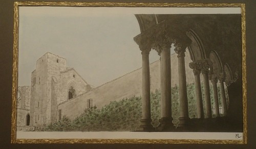 1940 provence abbaye arles - 1940,