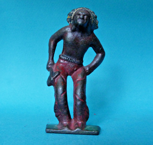 Soldat plomb creux indien - plomb,