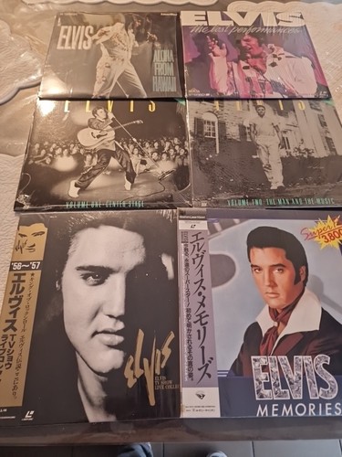 Elvis lot laserdisc - elvis,