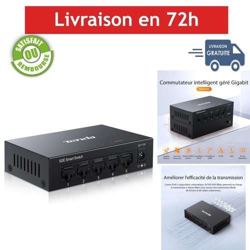 Tenda teg205e switch ethernet - switch,