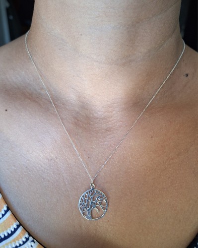 Collier chaîne pendentif - pendentif, en