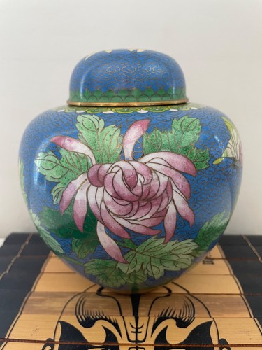 Pot gingembre bleu - À, en