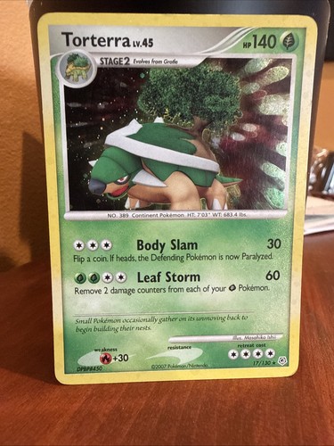 Pokémon tcg 2007 torterra - 2007,