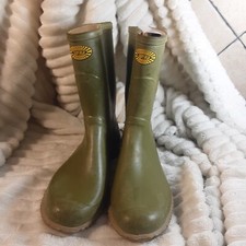 Bottes Superga de pluie. Neuves. Taille 36. Vertes.