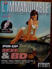 épuisé L'Immanquable N° 7 spécial érotisme Portfolio Walter Minus, Casotto etc..