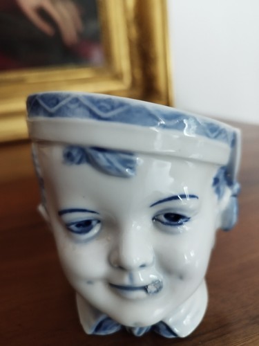 Ancienne sculpture tête - ancienne,
