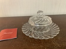 Compotier en cristal de