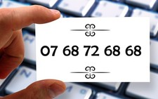 Numéro téléphone mobile français VIP facile à retenir 07 68 72 68 68