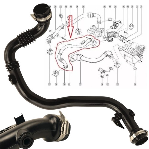 Durite turbo de - de,