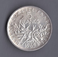 Pièce de 5 Francs SEMEUSE En