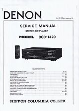 Service Manuel D'Instructions