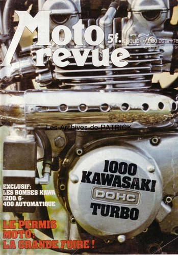 Moto revue 2350 kawasaki - 2350, z