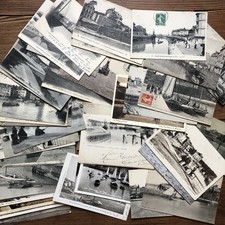 CPA 76 NORMANDIE St Valéry en Caux - Lot de 65 cartes postales anciennes