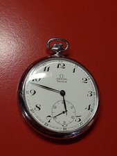 Superbe montre gousset OMÉGA mécanique Cal 830 Fonctionne