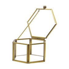 Boîte bijoux verre - boîte, en