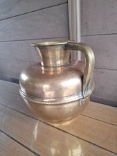 canne à lait  ancienne.  en laiton