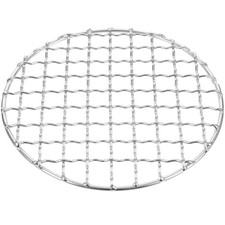 Barbecue rond net net en acier inoxydable barbecue filet net barbecue rond