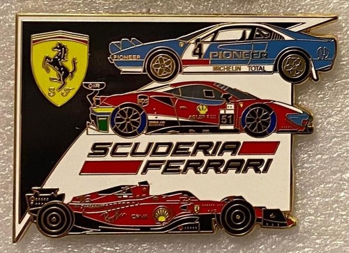 Gros pin pins ferrari - pins, rallye