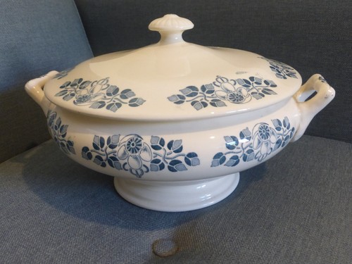 Ancienne soupiere faience - ancienne,