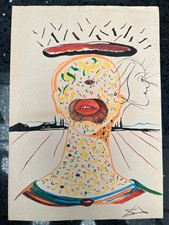 Salvador Dali Dessin sur