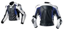 BMW Veste en Cuir de Moto Veste en Cuir de Motard Courses Veste Motard en Cuir