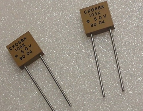 1uf condensateur pas - 2x, condensateur.pas