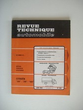 REVUE TECHNIQUE RTA CITROËN 350/370 & 450 moteur essence-CITROËN DYANE 6