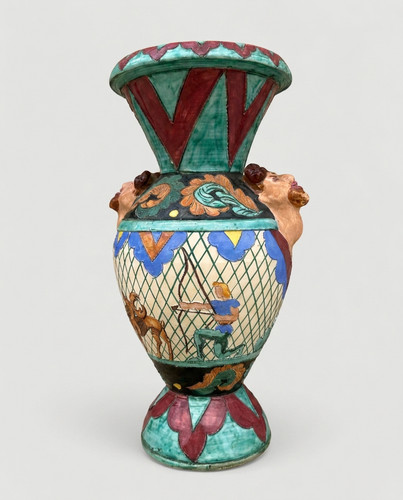 Grand vase décoratif - , en