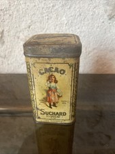 Rare Petite Boite ancienne lithographié SUCHARD 125 g - VELMA - CACAO - MILKA