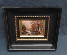 rare magnifique ancien tableau