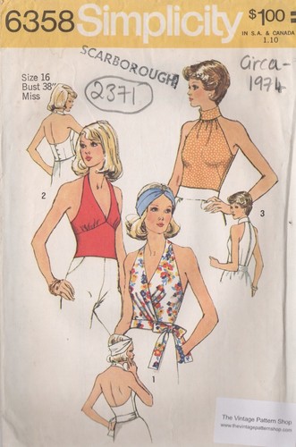 Patron couture vintage 1974 - couture,