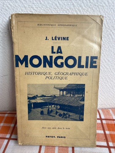Ancien livre mongolie - ancien,