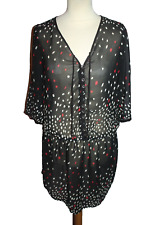 ROBE TUNIQUE VOILE FEMME  °°°  DDP  °°°  TAILLE M . PROCHE NEUF