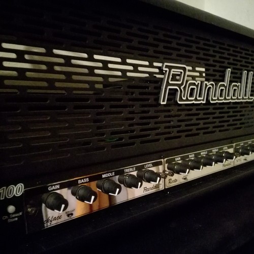 Randall rm100 tube amp head - rm100,